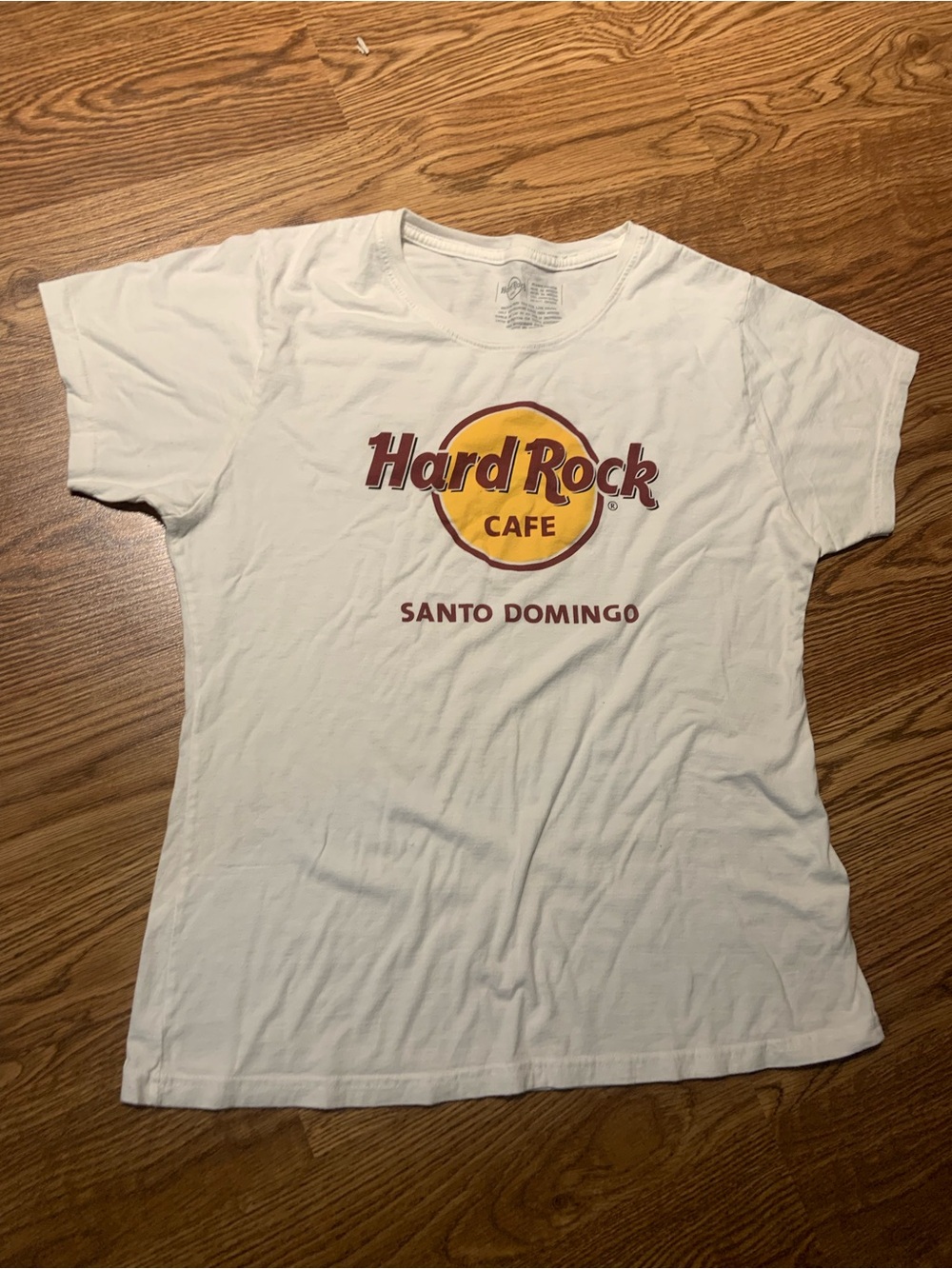 Vintage Hard Rock Cafe Santo Domingo Classic Logo T-Shirt